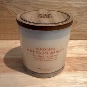 HomeWorx Spiced White Pumpkin Candle